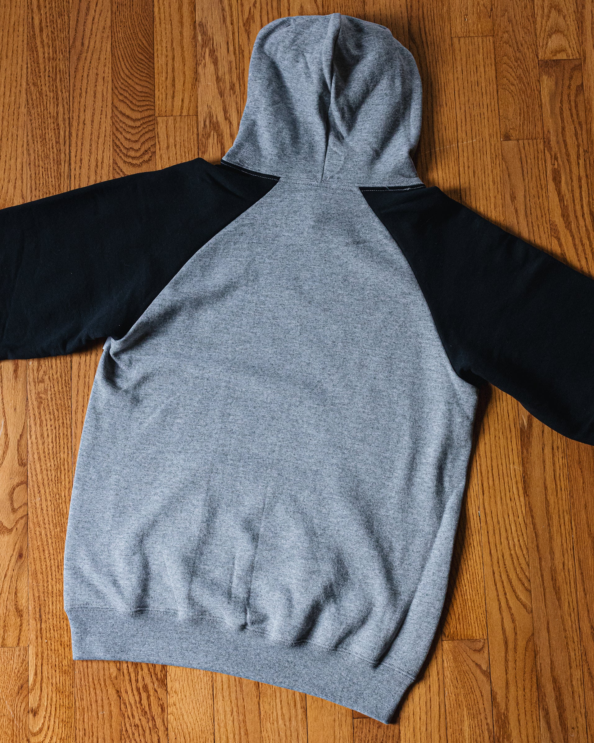 Men's/Unisex NRCHA Colorblock Raglan Hoodie Sweatshirt - Image 5