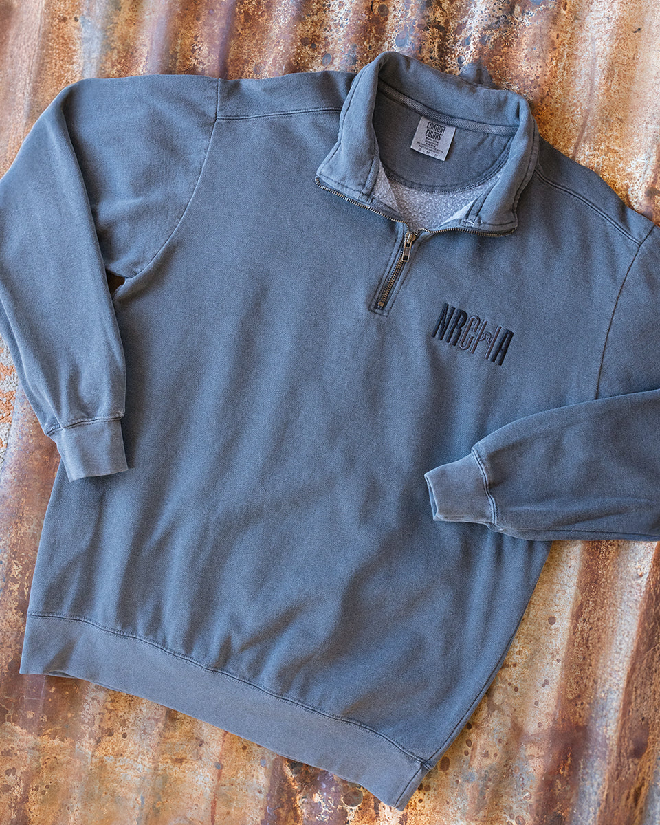 Men's NRCHA Comfort Colors 1/4 Zip - Image 3