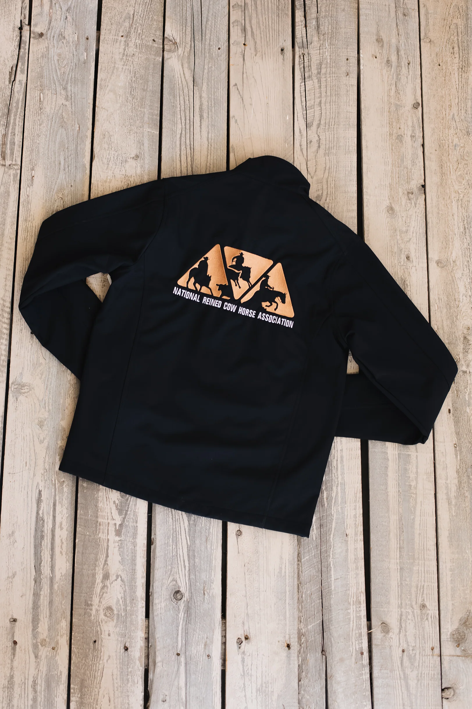Men's NRCHA Logo Signature Series Black Jacket - Image 7
