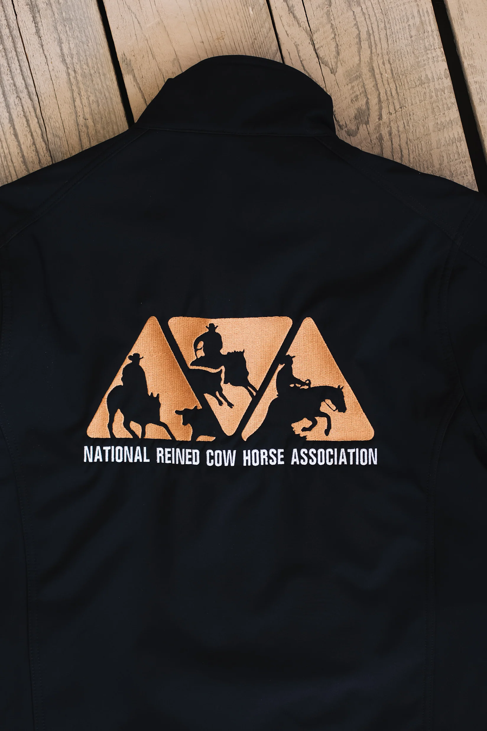 Men's NRCHA Logo Signature Series Black Jacket - Image 8