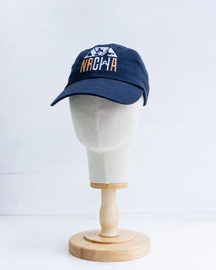 NRCHA Stacked Logo Navy Soft Hat