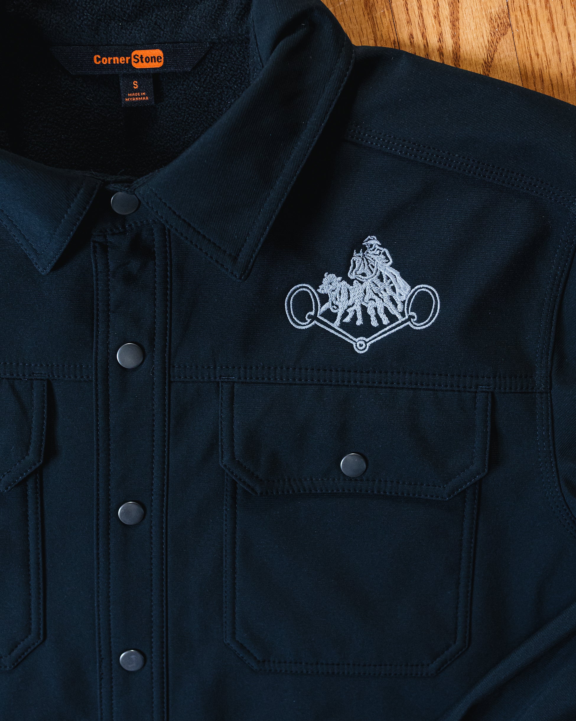 NRCHA Men's Cornerstone Soft Shell Shirt Jacket - Image 3