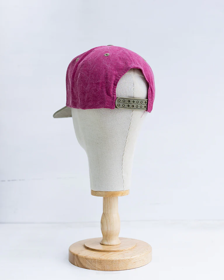 NRCHA Retro Logo Pink Sueded Hat - Image 2