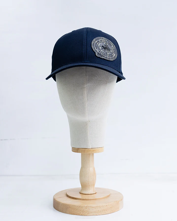 NRCHA Retro Logo Patch Navy Cloth Hat - Image 2