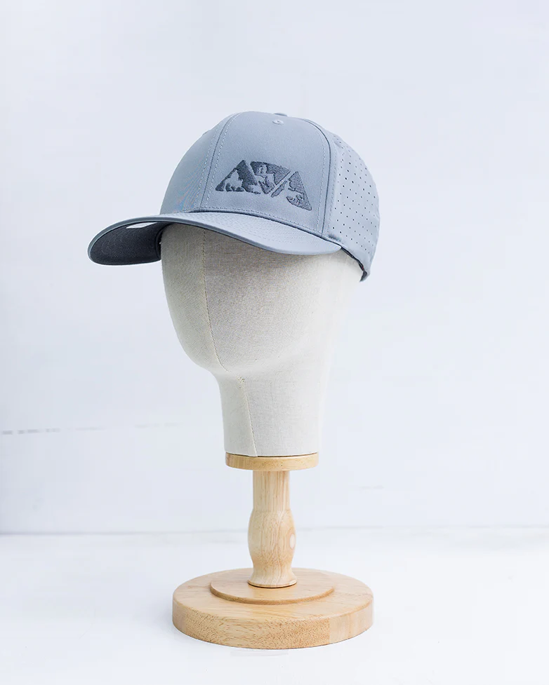 NRCHA Triangle Logo Sport/Sun Protection Grey Hat