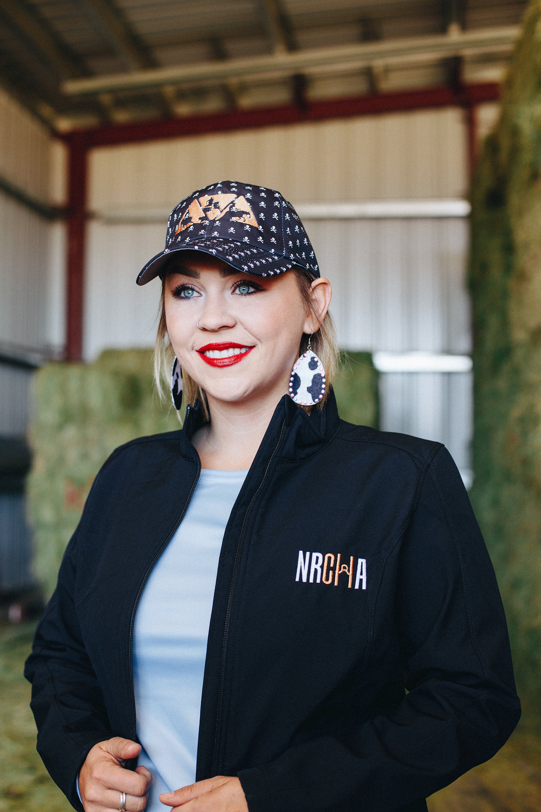 Women's NRCHA Logo Signature Series Black Jacket - Image 3