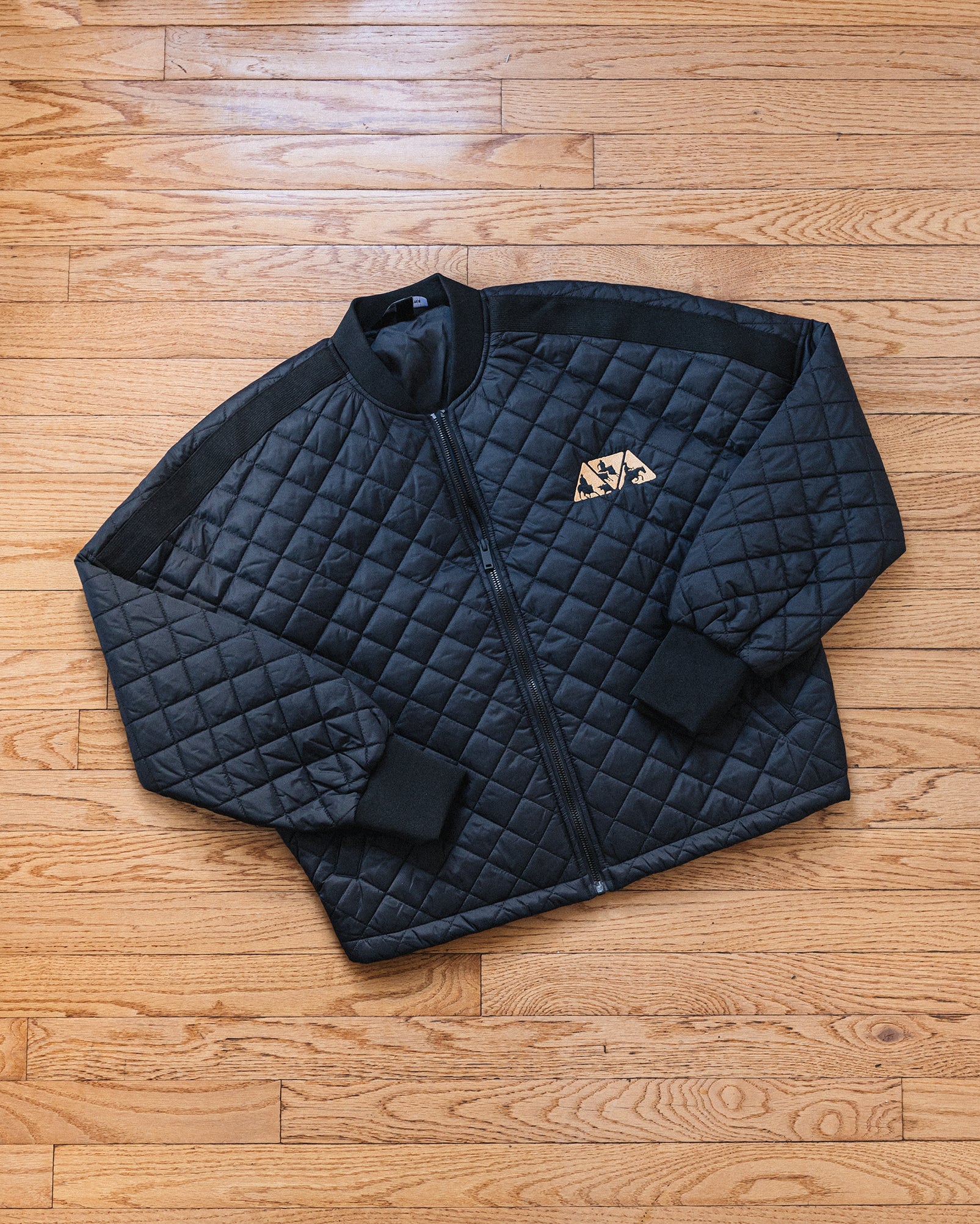 Women's NRCHA Mercer+Mettle Black Bomber Jacket - Image 3