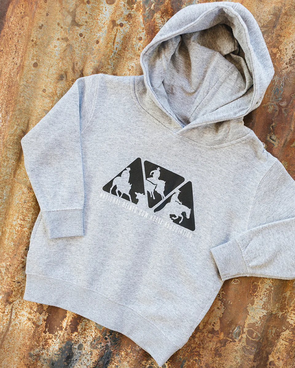 Youth Classic NRCHA Triangle Logo Hoodie (2 Colors) - Image 4